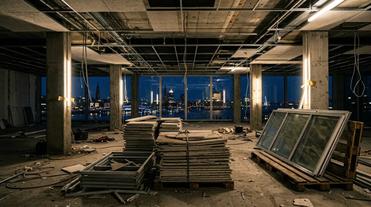 Gewerbe-Entkernung in Hamburg in Hamburg